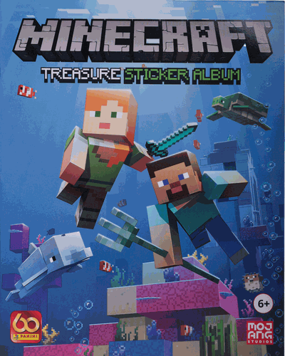 

Альбом для наклеек Panini Minecraft