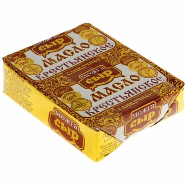 Масло сливочное Можгасыр крестьянское 72.5%