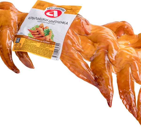 Крылышки МК АРМАВИРСКИЙ Продукт из мяса птицы копчено-вареный 