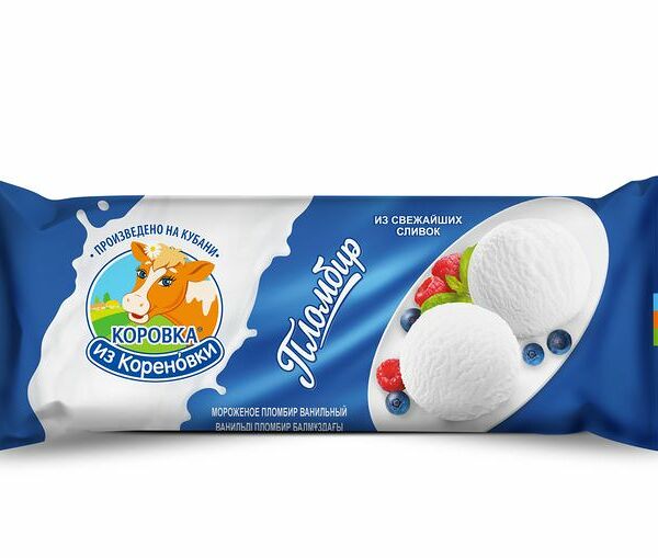 Мороженое Коровка из Кореновки Пломбир 15%