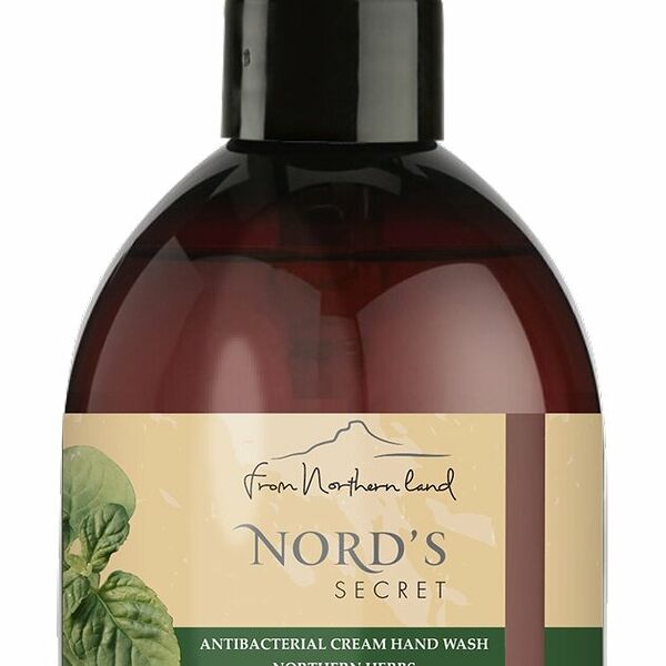 NORDS SECRET Крем-мыло для рук с антибактериальным эффектом Северные травы, 250 мл