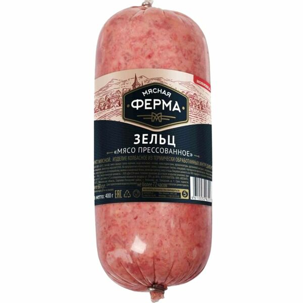 Зельц Мясная Ферма прессованное мясо 400г