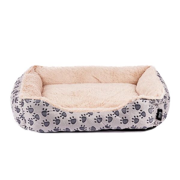 Лежак Rurri с лапками 60х50х18 см серый