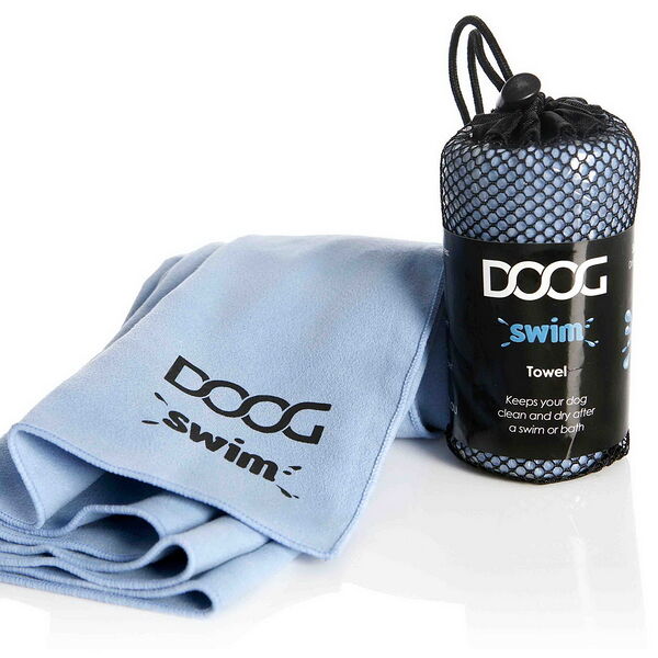 DOOG Полотенце для собак, голубое, 90х40см (Австралия)