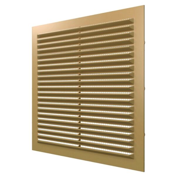 Решетка вентиляционная вытяжная, 138х138 мм, пластик