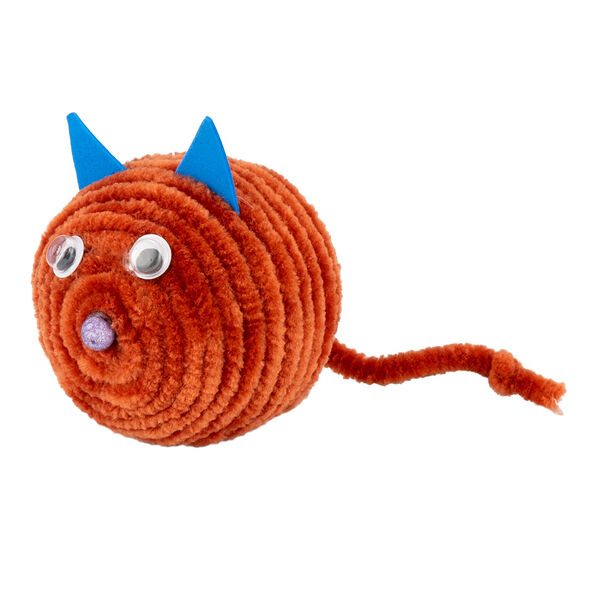 Игрушка Верные друзья Лисичка плюшевая для кошек 6,5 см