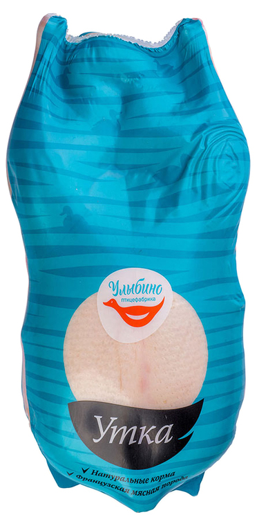 

Тушка утенка Улыбино охлажденная вес