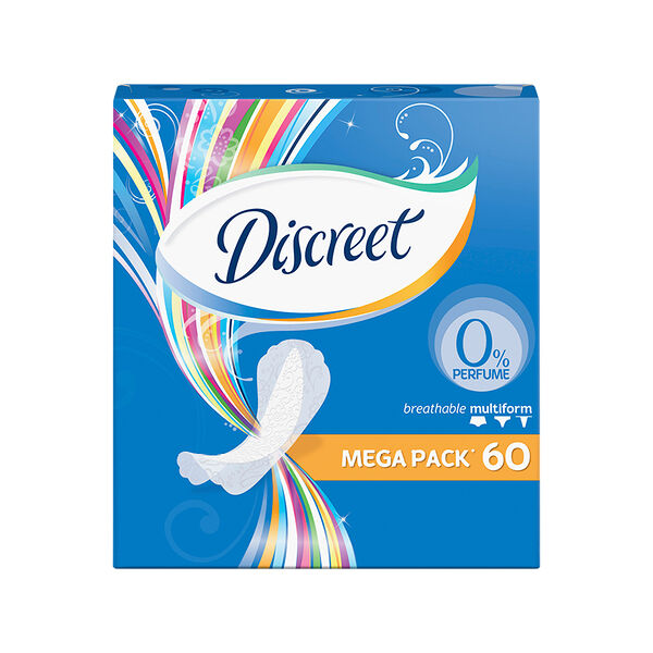 Прокладки ежедневные Discreet Air Multiform Trio, 60 шт
