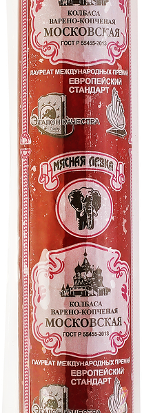 Колбаса МЯСНАЯ ЛАВКА Московская в/к п/а ГОСТ вес 