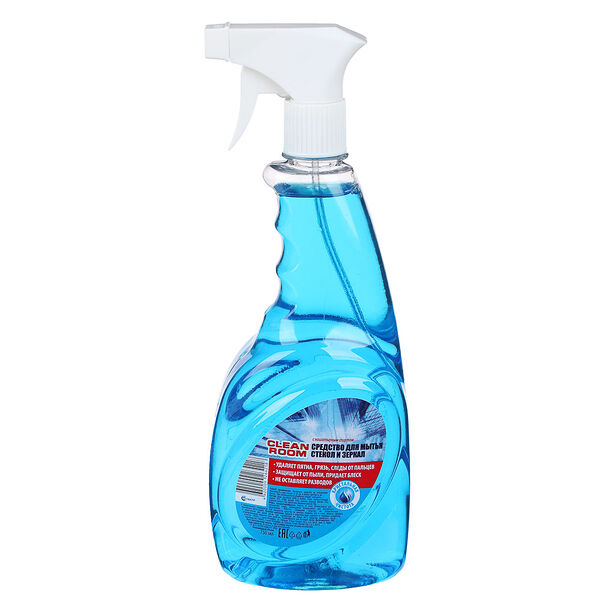 Средство для мытья стекол и зеркал Clean Room 750 мл
