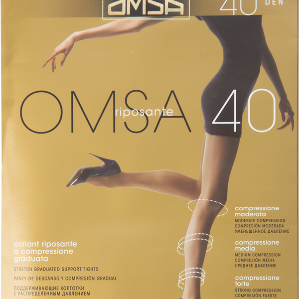 Колготки женские OMSA 40 den caramello 5