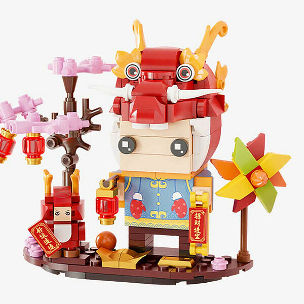 Конструктор Pantasy Eastern Inspiration 99005 Конструктор Мальчик-дракон