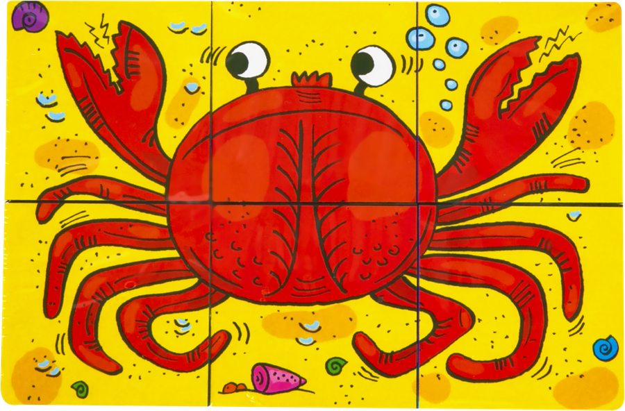 

Кубики STEP PUZZLE Baby Step 6 кубиков, в ассортименте