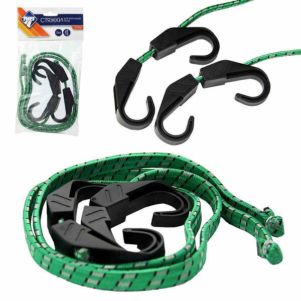 Стяжки для крепления груза Nova Bright 800 мм, 2 шт.