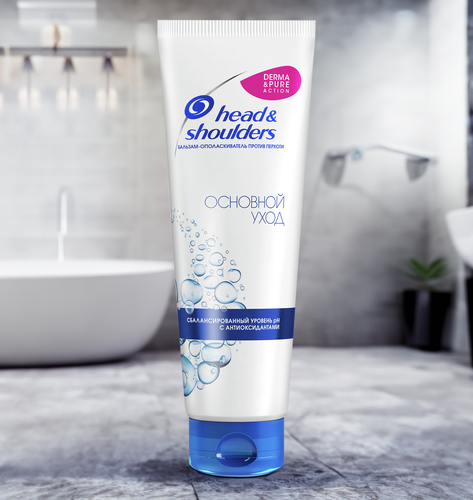 

Бальзам-ополаскиватель для волос Head&Shoulders Основной уход, 275 мл