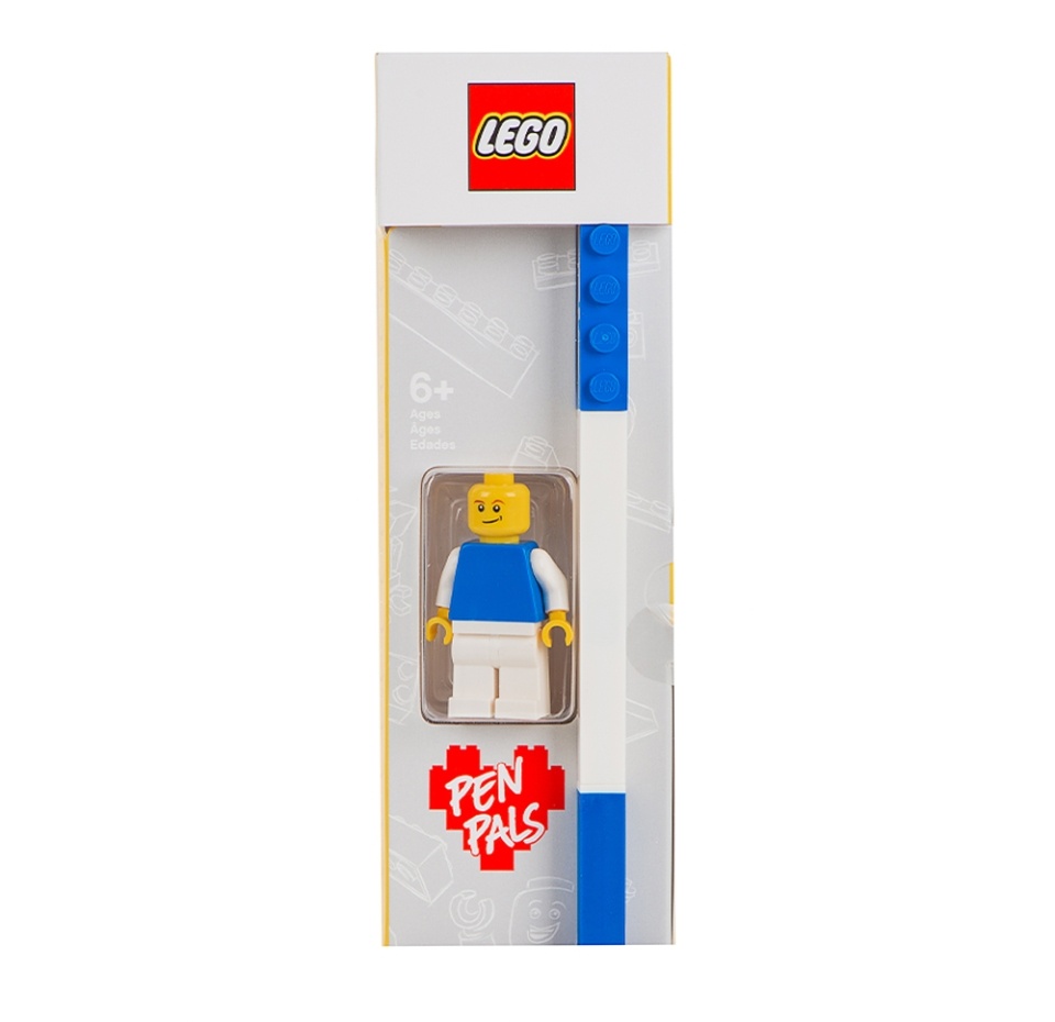 

Ручка Lego Classic гелевая синяя с мини-фигуркой