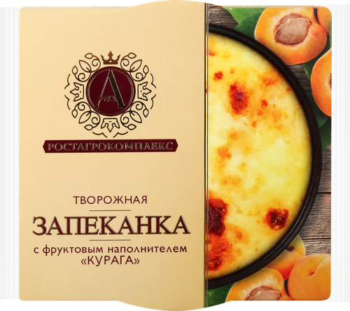 

Запеканка творожная А.Ростагрокомплекс с курагой 13% 100 г