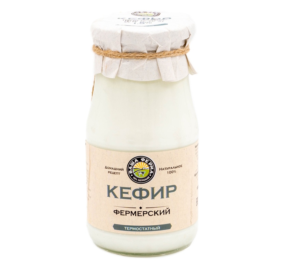 

Кефир Ваша Ферма 1,5% Фуд Милк 0.5 л стекло Россия, БЗМЖ