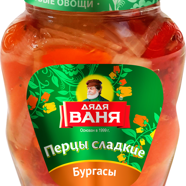 Перец сладкий маринованный Дядя Ваня Бургасы
