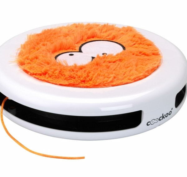 Игрушка EBI для кошек интерактивная Sling 360, оранжевая, 24х24х5.5 см