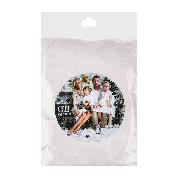 Снег искусственный сугробный, полимер пп, 10 г