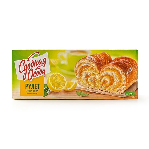 Рулет Сдобная особа с лимоном 400 г