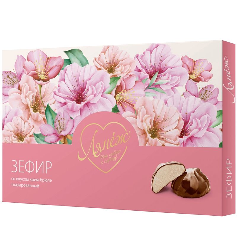 

Зефир Лянеж крем-брюле в глазури 260 г