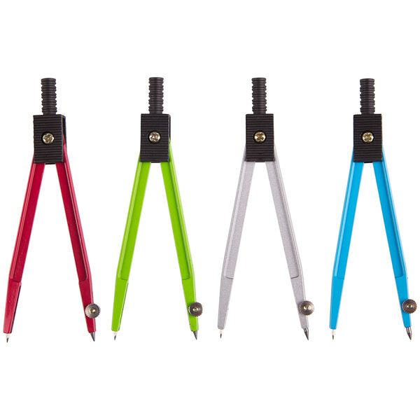 Циркуль ArtSpace металлический, 115мм, ПВХ чехол, ассорти  260691