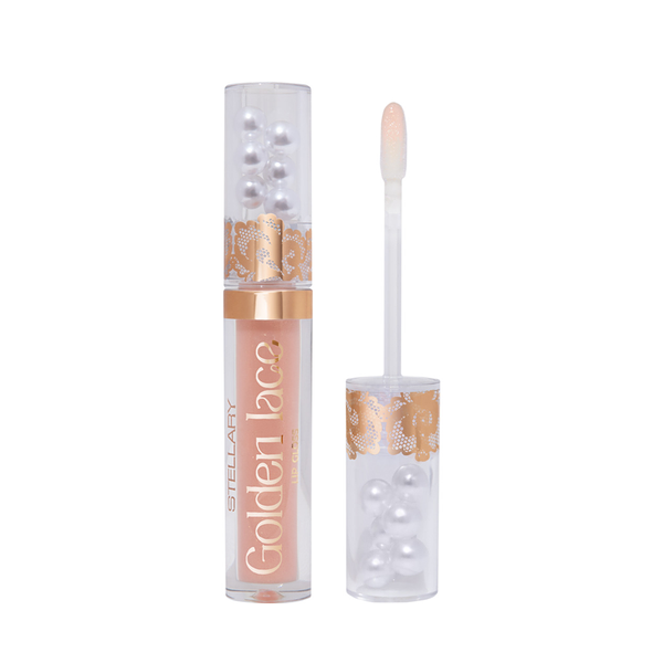 Блеск для губ Stellary Golden Lace Lip Gloss т.02 Нежно-персиковый 3 мл