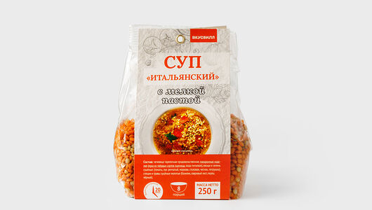 Смесь - суп с мелкой пастой