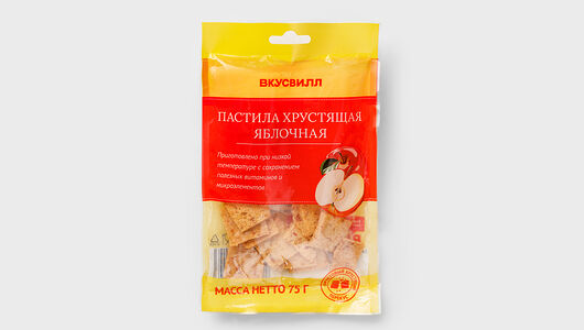 Пастила яблочная хрустящая