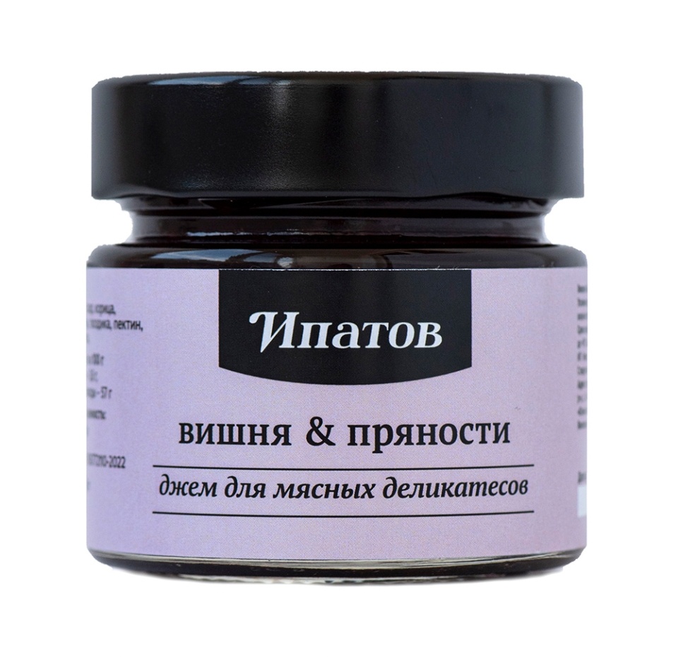 

Джем Ипатов Вишня & пряности для мясных деликатесов 125 г