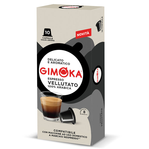 Капсулы формата Nespresso Classic, Gimoka Vellutato, 10 капсул