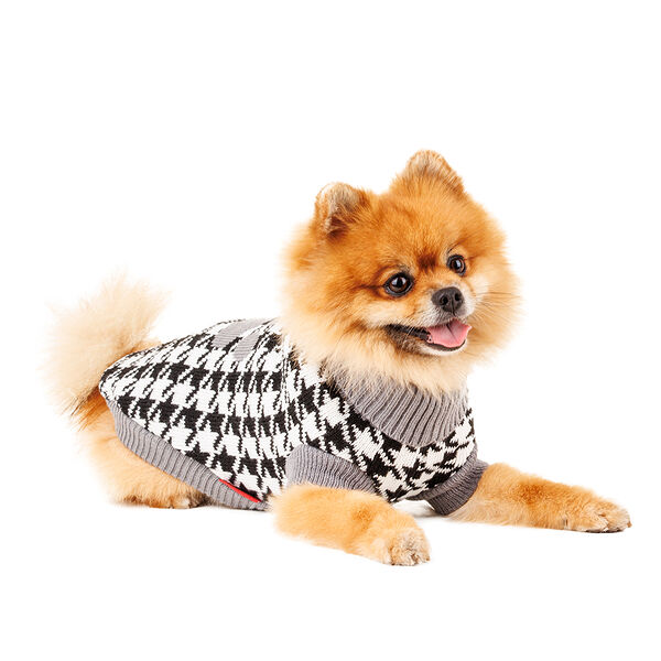 Свитер для собак 35см L черный (унисекс)