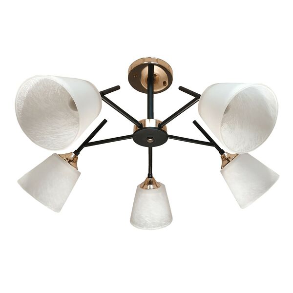 Люстра N 1253/5, Е27, 60Вт, 230В, черный