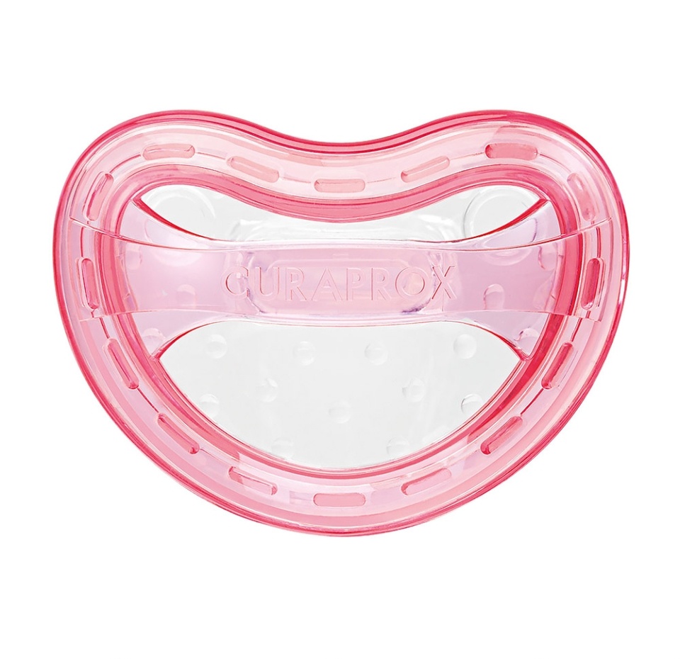 

Соска функциональная размер 0, (3–7 кг, 0–7 мес.) розовая, Curaprox Baby 2 шт