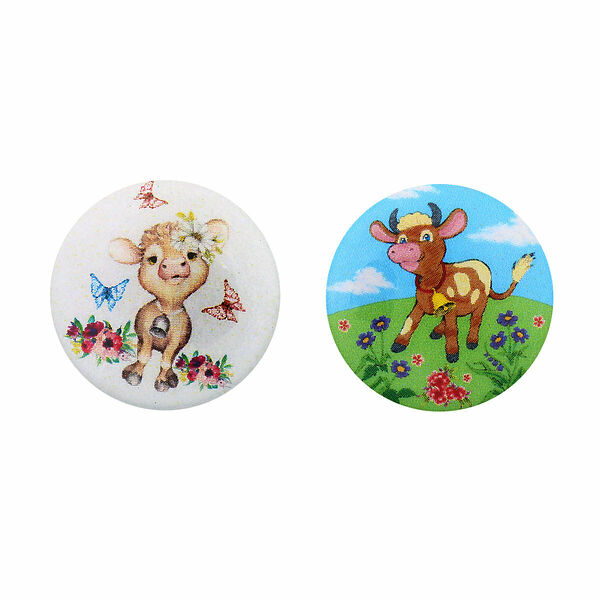 Набор магнитных игольниц для вышивки 'На лужайке', упак/2шт,25*3мм Hobby&Pro