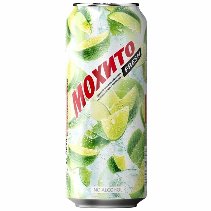 Коктейль безалкогольный Мохито Fresh, 500мл — купить по выгодной цене с ...