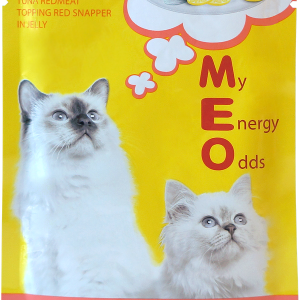Корм консервированный для взрослых кошек MEO Тунец и красный окунь в желе