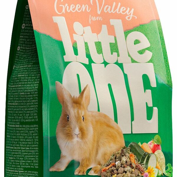 Little One Зеленая долина корм из разнотравья для кроликов 750 г