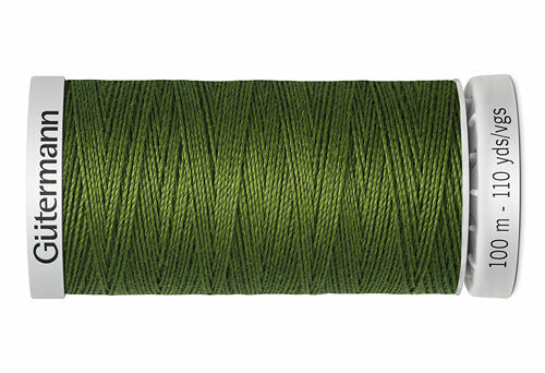 724033 Нить Extra Strong M 782 суперкрепкая, 100м, 100% п/э Gutermann(585 т.папоротник)