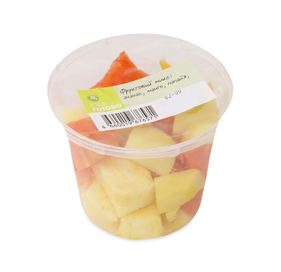 

Фруктовый микс Уже Готово ананас манго папайя 300 г