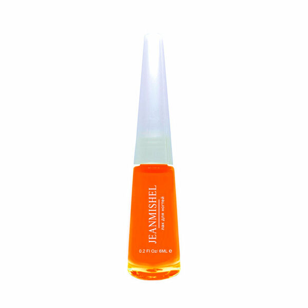 Лак для дизайна ногтей Jeanmishel Neon т.323 Deep Orange 6 мл