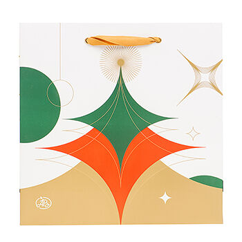 Пакет подарочный Азбука Вкуса Елочка 35х40х25