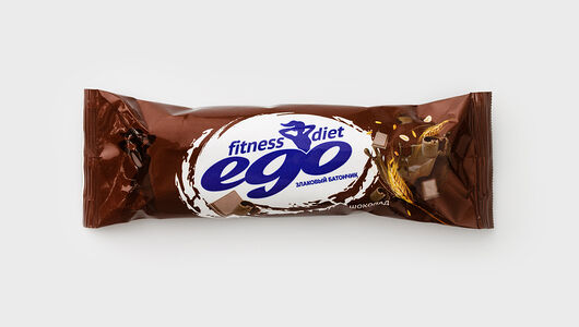 Батончик злаковый Ego fitness Темный шоколад с витаминами и железом