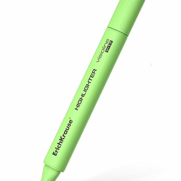 Текстовыделитель ErichKrause Visioline V-17 Pastel зеленый, 1 шт