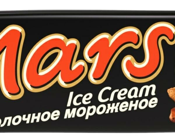Мороженое MARS с карамелью в глазури, без змж, батончик, 41.8г