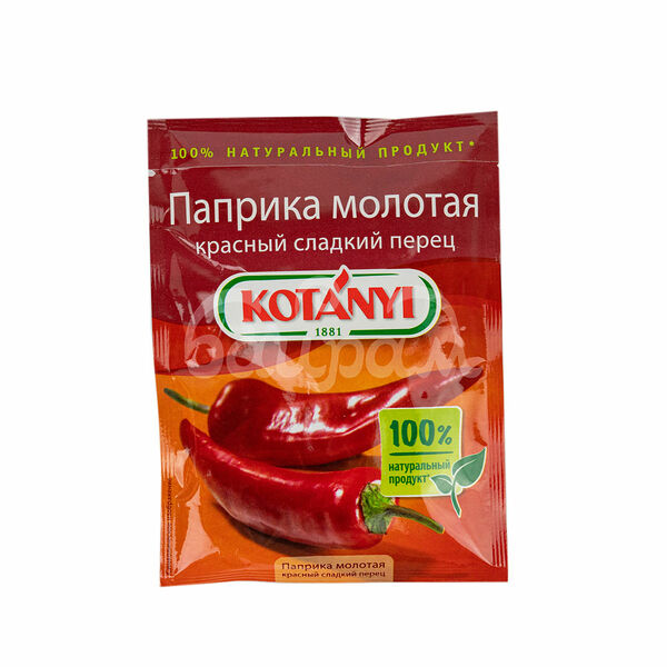 Паприка молотая Красный сладкий перец KOTANYI 25гр