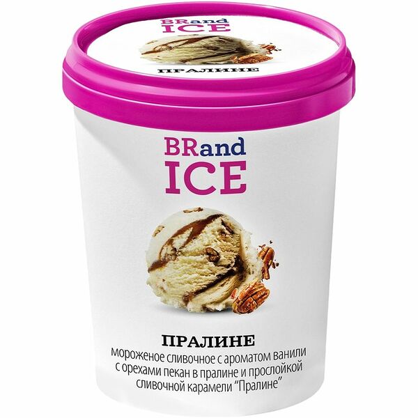 Мороженое BRandICe Пралине 8.5% 300г