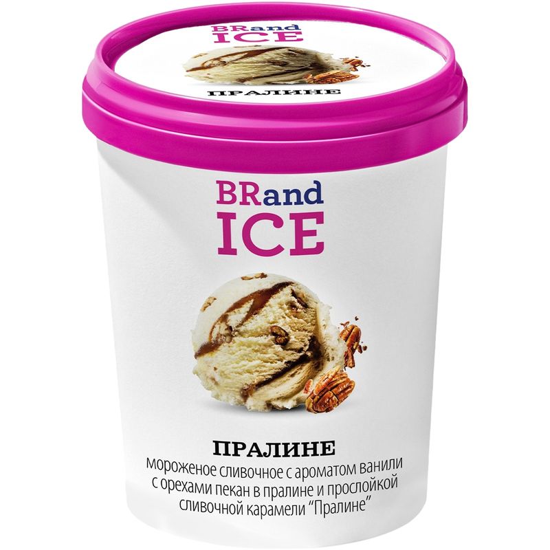 

Мороженое BRandICE Пралине 8.5% 300 г